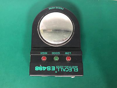 Wrist strap tester